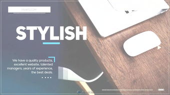 创意商务信息展示幻灯片 提升品牌专业形象与市场传播力